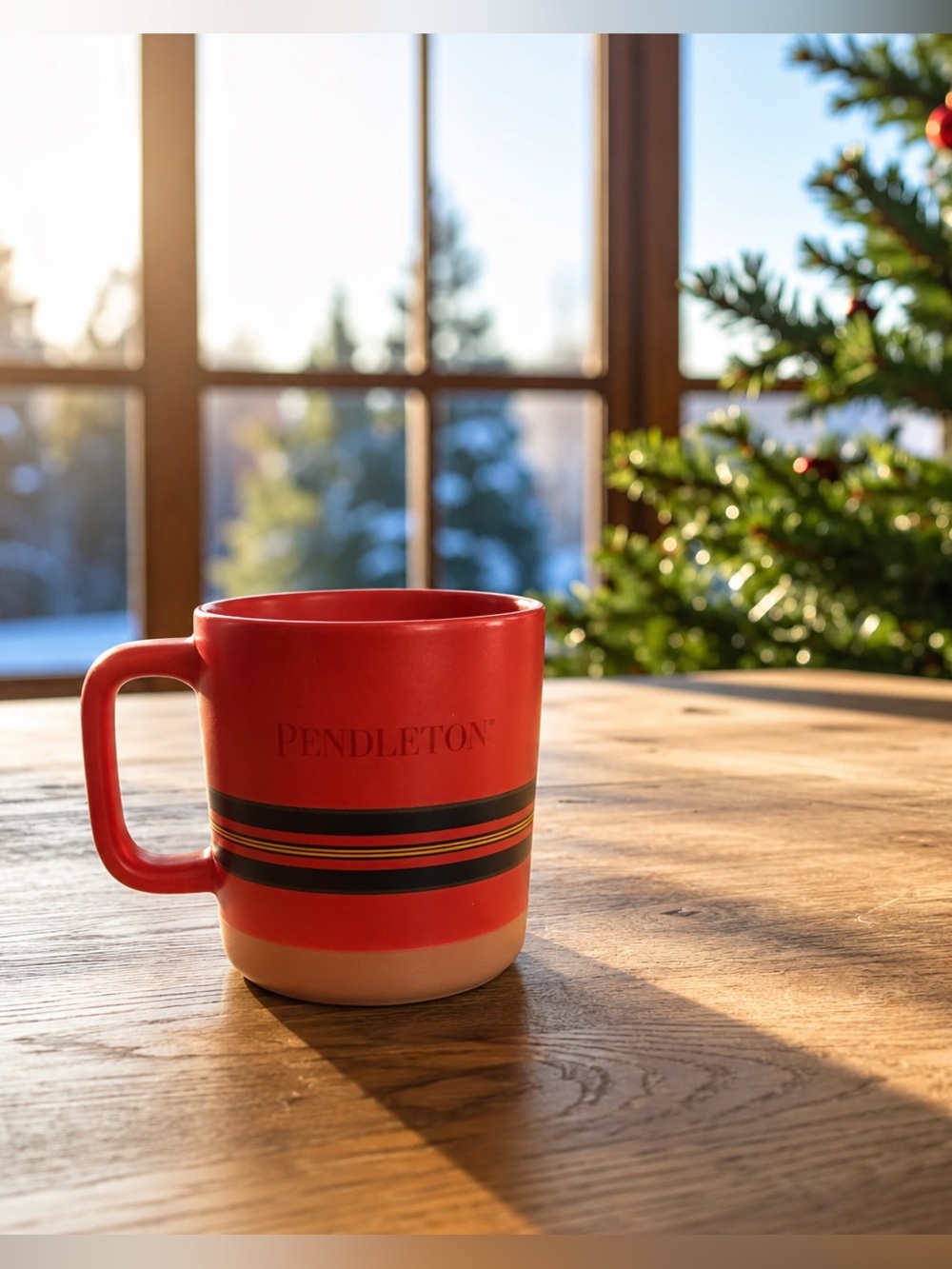 Pendleton Shelter Bay Stoneware Mug 18 oz National Parks Collection Cabin Coffee